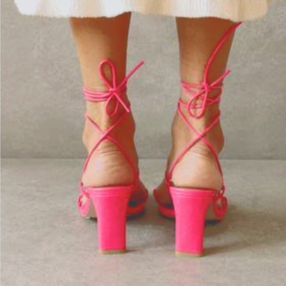 Alohas Bellini - Magenta Leather Sandals - Picture 6 of 10